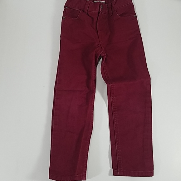 SOLD EBAY Tommy Hilfiger Burgundy Jeans Skinny 4T - Picture 2 of 5